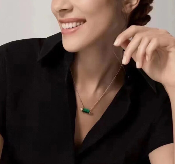 Toxse Les Berlingots De Malachite Necklace - Image 2