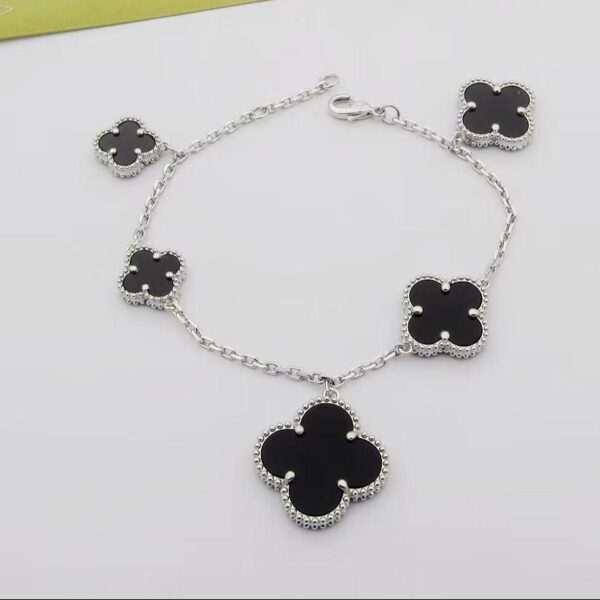 Toxse Magic Alhambra Five Black Motifs Bracelet - Image 2