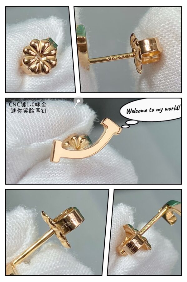 Toxse T Smile Earrings - Image 5