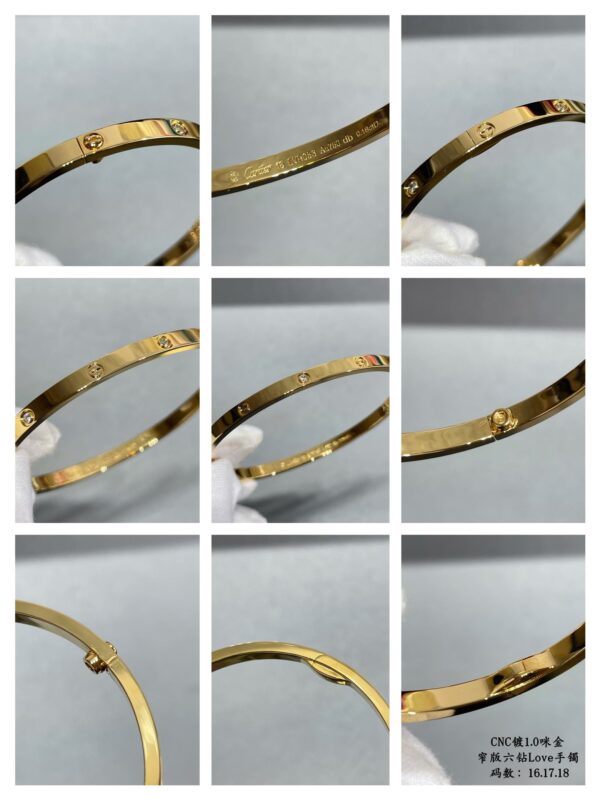 Toxse Love Ten Diamonds Small Bracelet - Image 10