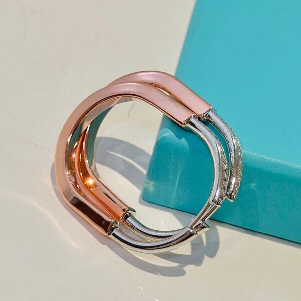 Toxse T Lock Diamond Earrings - Image 10