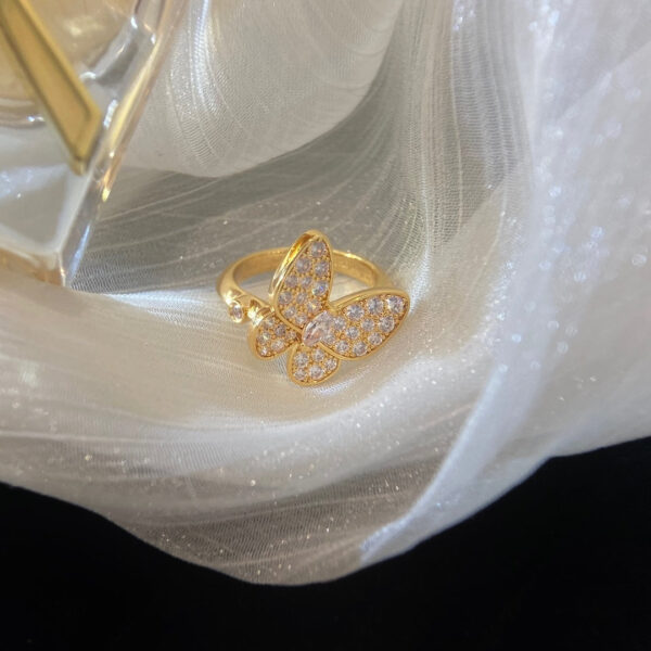 Toxse Two Butterfly Ring - Image 5