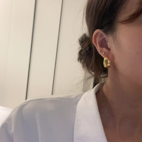 Toxse Love Two Diamonds Earrings - Image 6
