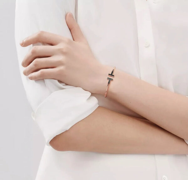 Toxse T Black Wire Bracelet - Image 6