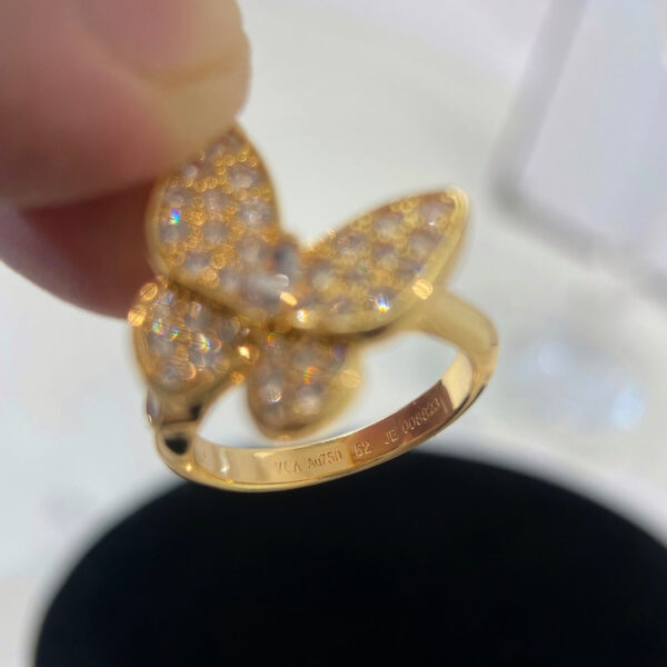 Toxse Two Butterfly Ring - Image 11