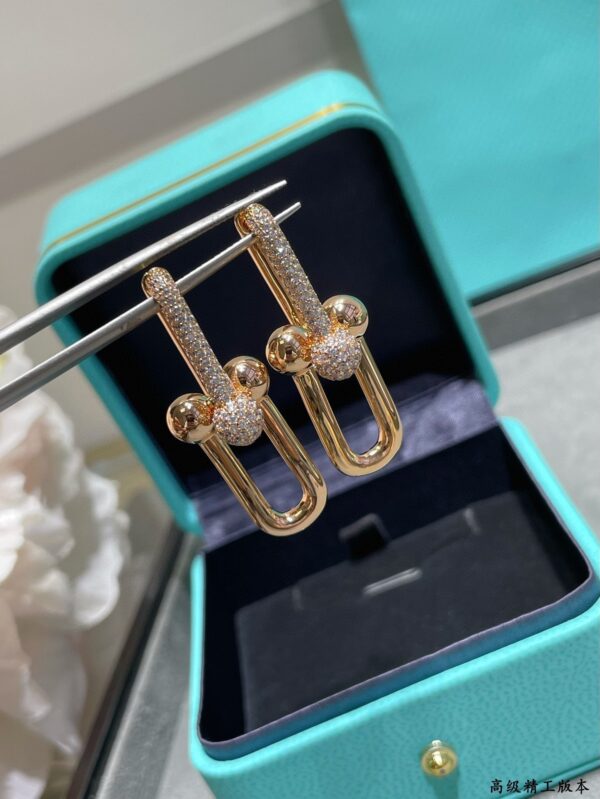Toxse HardWear Large Link Pave Diamonds Earrings - Image 13
