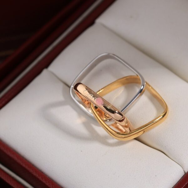 Toxse Trinity Cushion Ring - Image 7