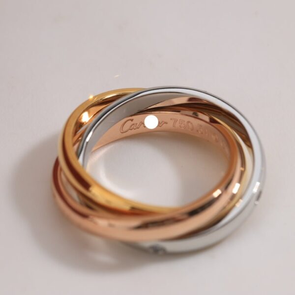 Toxse Trinity Classic Five Diamonds Ring - Image 7