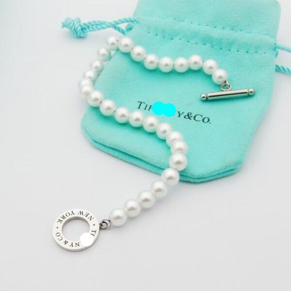 Toxse Tag Beads Toggle Clasp Necklace - Image 4
