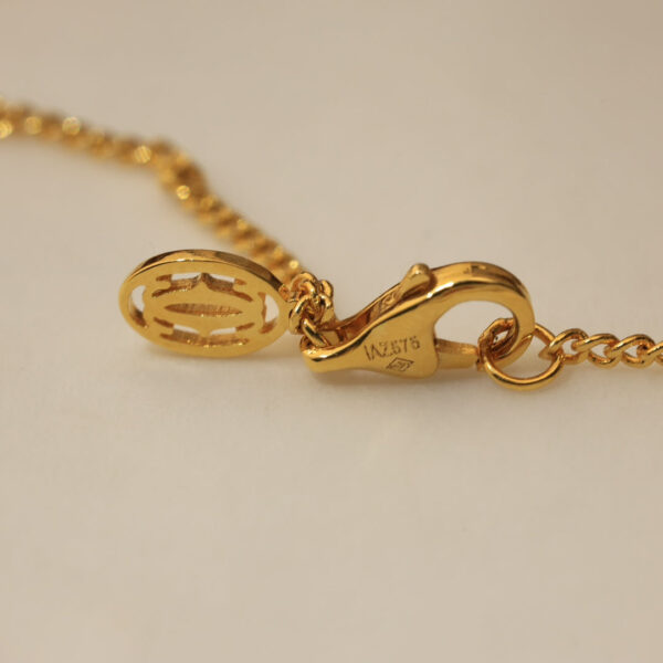 Toxse Trinity Cushion Diamond Necklace - Image 8