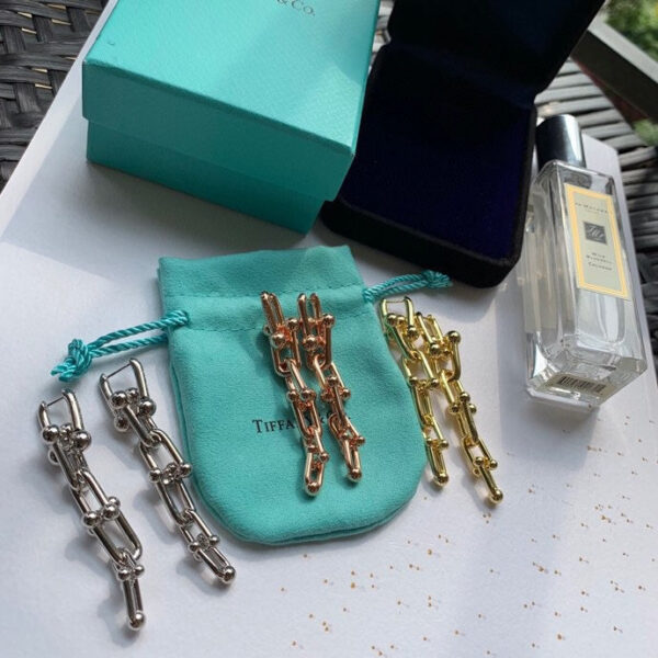 Toxse HardWear Graduated Link Earrings - Image 9