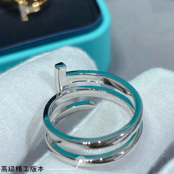 Toxse T Diamond Square Wrap Ring - Image 5
