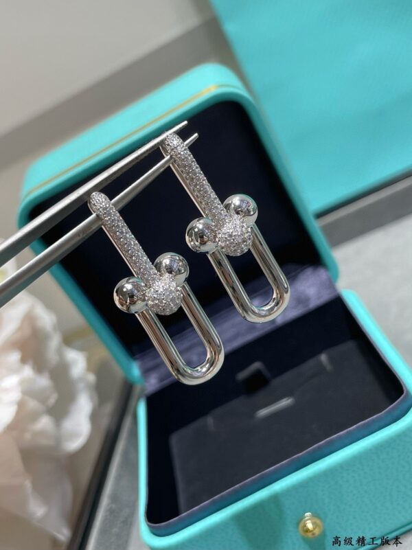 Toxse HardWear Large Link Pave Diamonds Earrings - Image 14