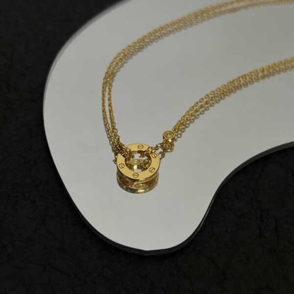 Toxse Love Two Diamond Necklace - Image 5