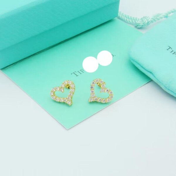 Toxse Heart Diamonds Earrings - Image 3