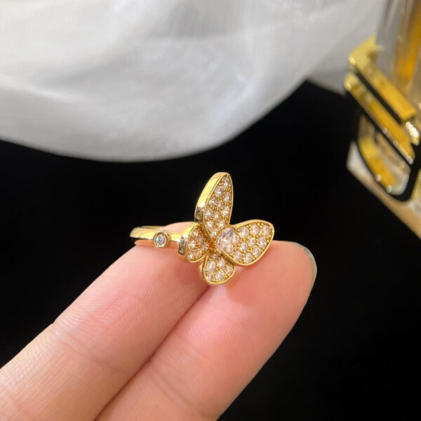 Toxse Two Butterfly Ring - Image 2