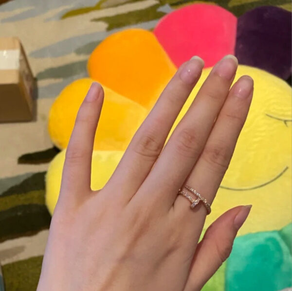 Toxse Juste Un Clou Full Diamond Ring - Image 9