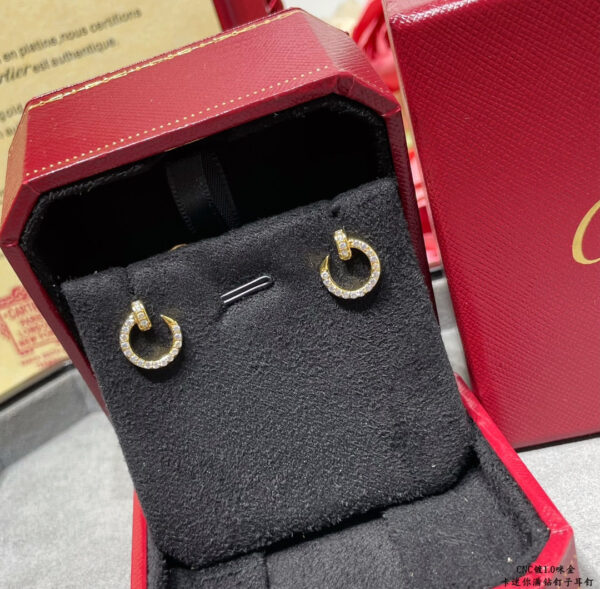 Toxse Juste Un Clou Small Diamond Earrings - Image 9