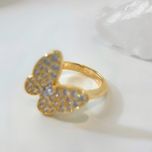 Toxse Two Butterfly Ring - Image 12