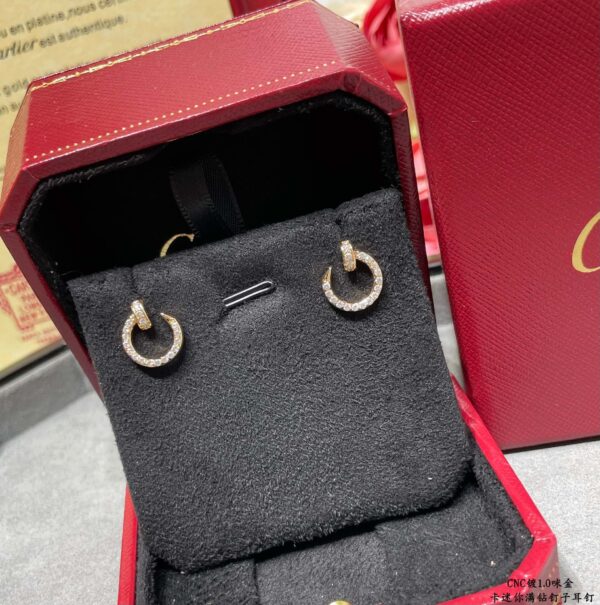 Toxse Juste Un Clou Small Diamond Earrings - Image 2