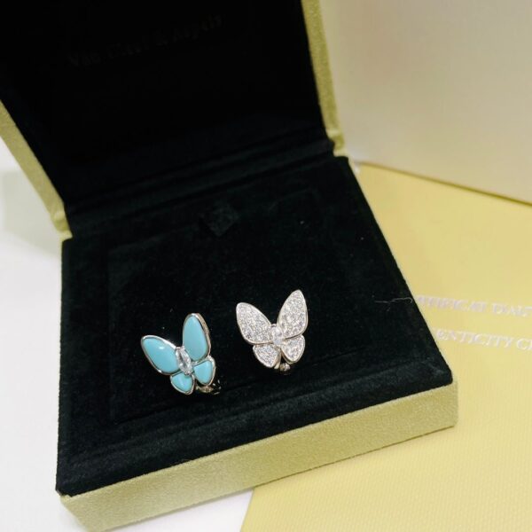 Toxse Two Butterfly Turquoise Earrings - Image 6
