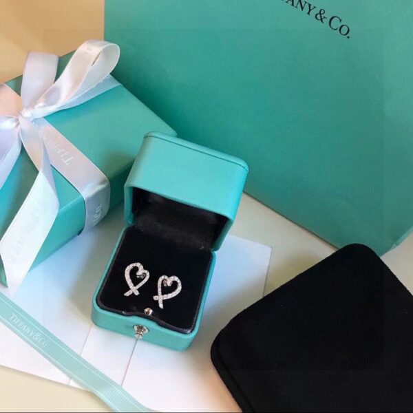 Toxse T Heart Diamond Earrings - Image 9