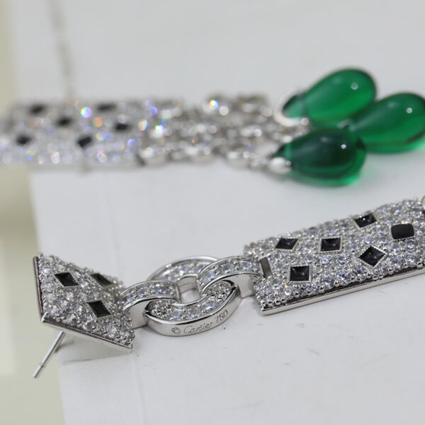 Toxse Panthère De Long Diamond Earrings - Image 8