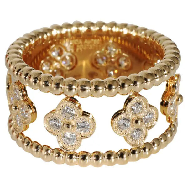 Toxse Perlée Clovers Small Ring