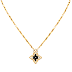 Toxse Star Pedant Pink Gold Diamond Necklace