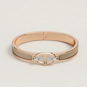 Toxse Clic Chaine Pink Gold Bracelet