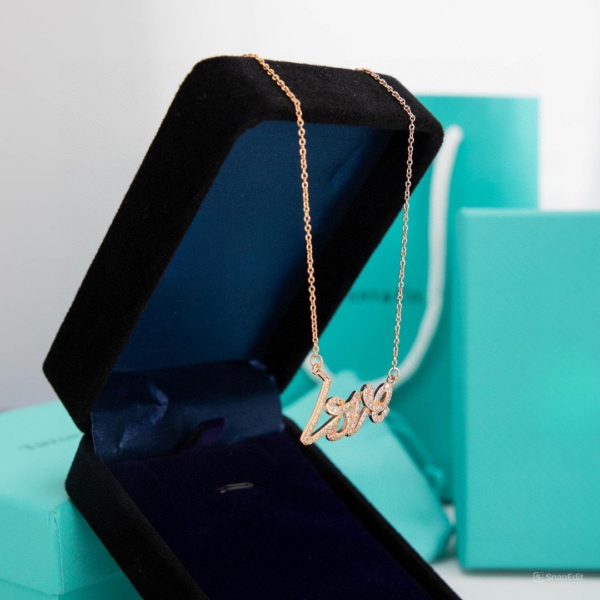 Toxse T - Jewelry Love Diamond Pendant Necklace - Image 5