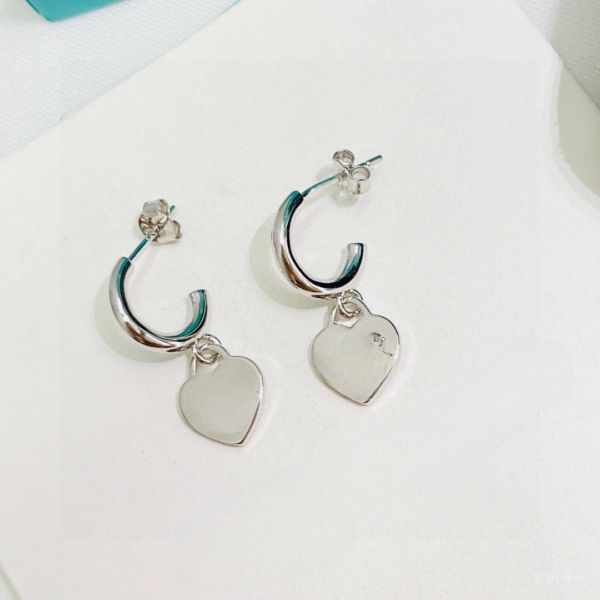Toxse T - Jewelry Hoop Heart Diamond Earrings - Image 2