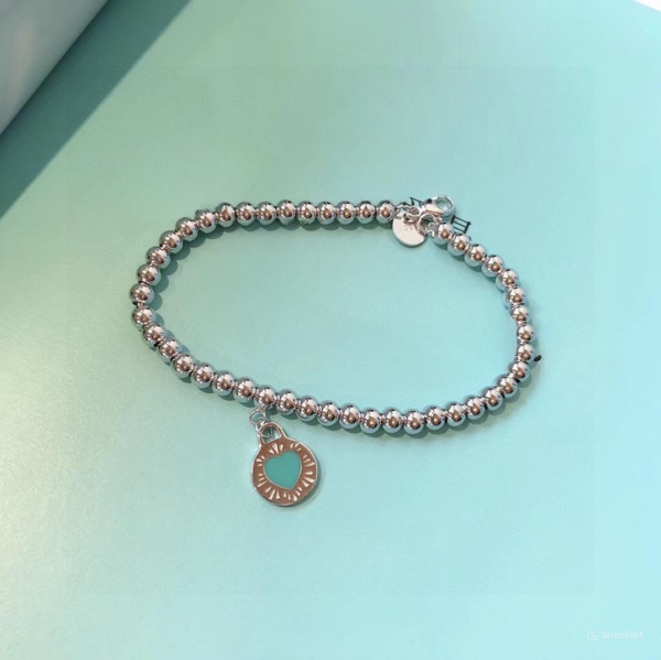 Toxse T - Jewelry Return Bracelet With Blue  Heart Charm - Image 2