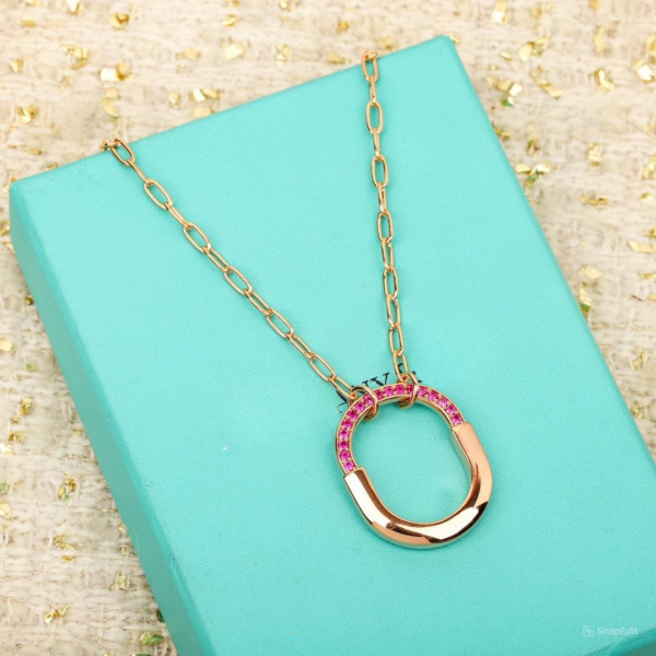 Toxse T - Jewelry Lock Diamond Necklace - Image 4