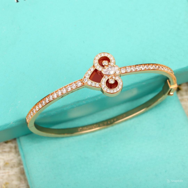 Toxse T - Jewelry Fleur De Lis Key Diamond Bbracelet - Image 4