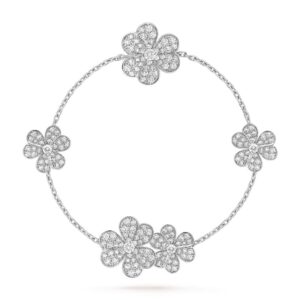 Toxse Frivole Silver 5 Flowers Bracelet