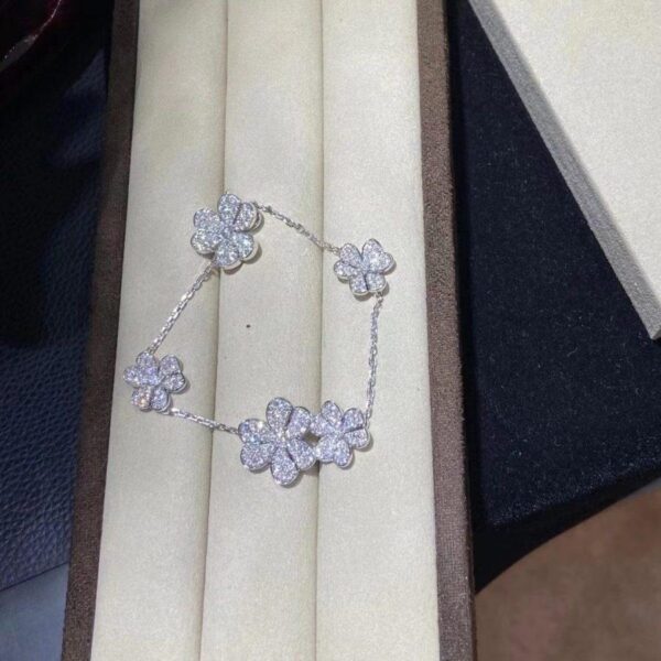 Toxse Frivole Silver 5 Flowers Bracelet - Image 2