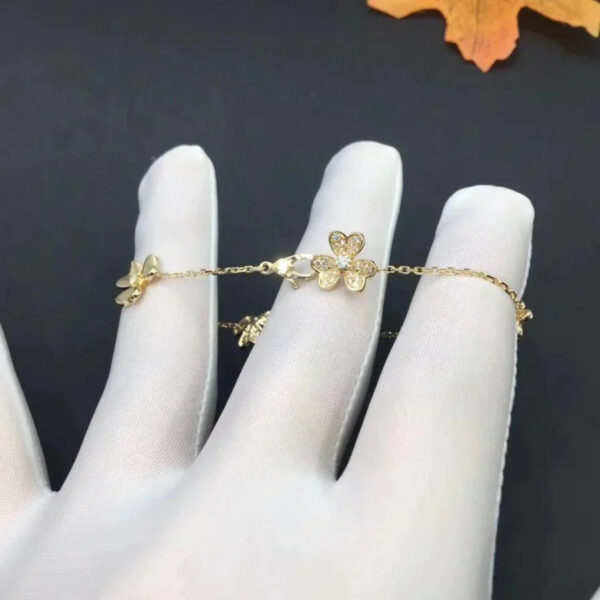 Toxse Frivole Gold 5 Flowers Bracelet - Image 2