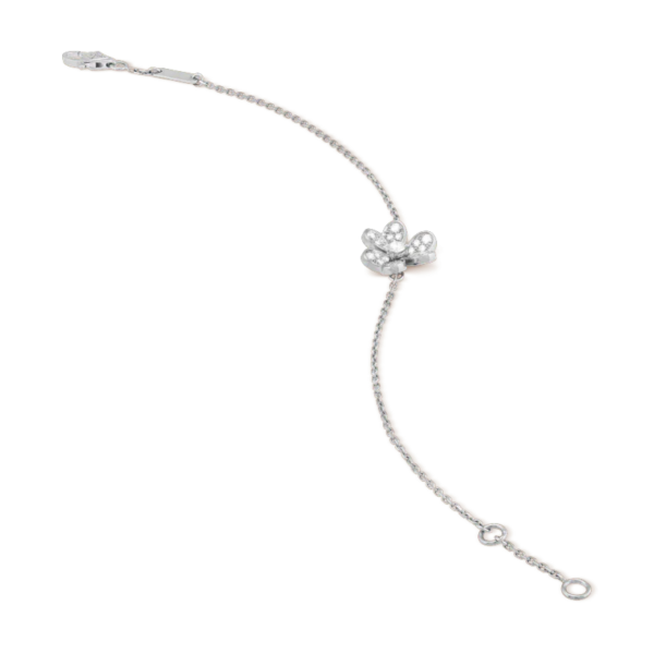 Toxse Frivole Silver Flower Diamond Bracelet - Image 3