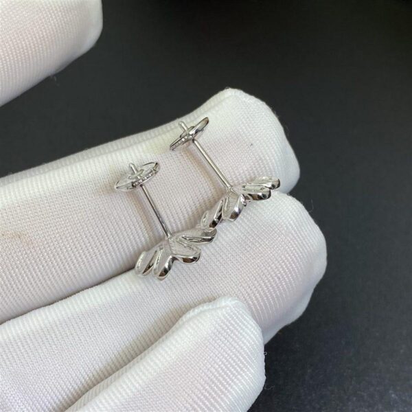 Toxse Frivole Mini Silver Flower Earrings - Image 4