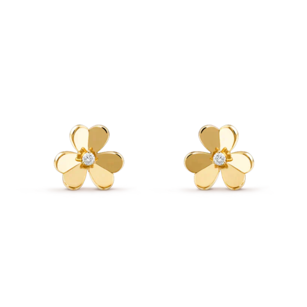 Toxse Frivole Gold Flower Earrings