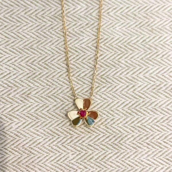 Toxse Frivole Gold Flower Necklace - Image 4