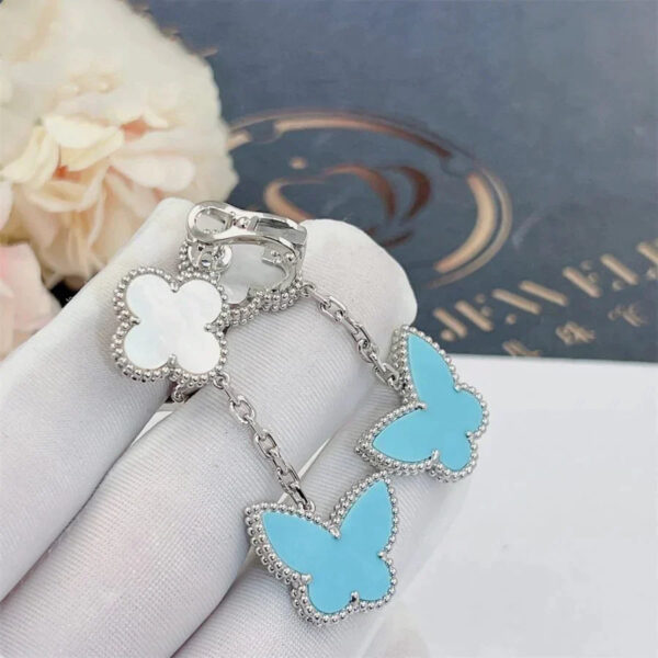 Toxse Lucky Butterfly Mop Turquoise Earrings - Image 5