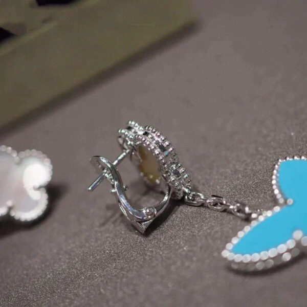 Toxse Lucky Butterfly Mop Turquoise Earrings - Image 7