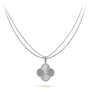 Toxse Clover Silver Big Clover Necklace