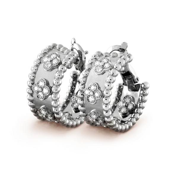 Toxse Perlee Diamond Earrings - Image 3