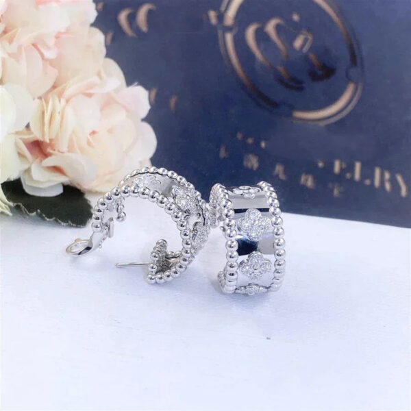 Toxse Perlee Diamond Earrings - Image 5