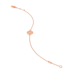 Toxse Clover Pink Gold Bracelet