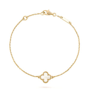 Toxse Clover Gold Mop Bracelet