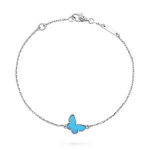 Toxse Butterfly Turquoise Silver Bracelet